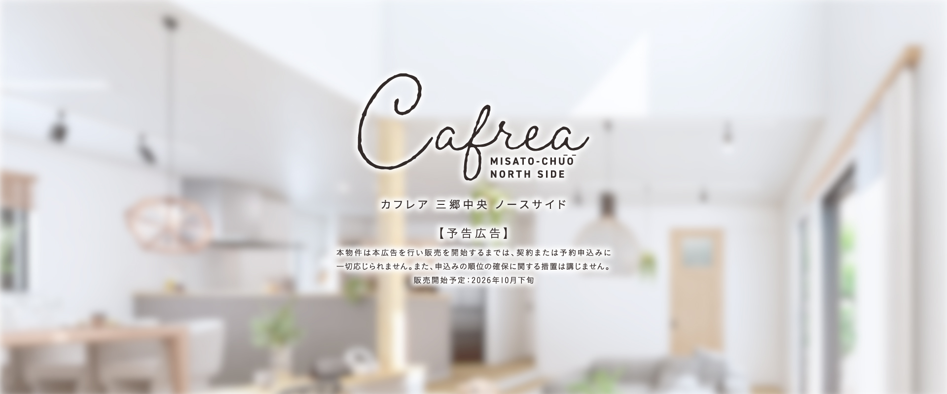 ポラスの分譲住宅 Cafreaカフレア三郷中央  ノースサイド