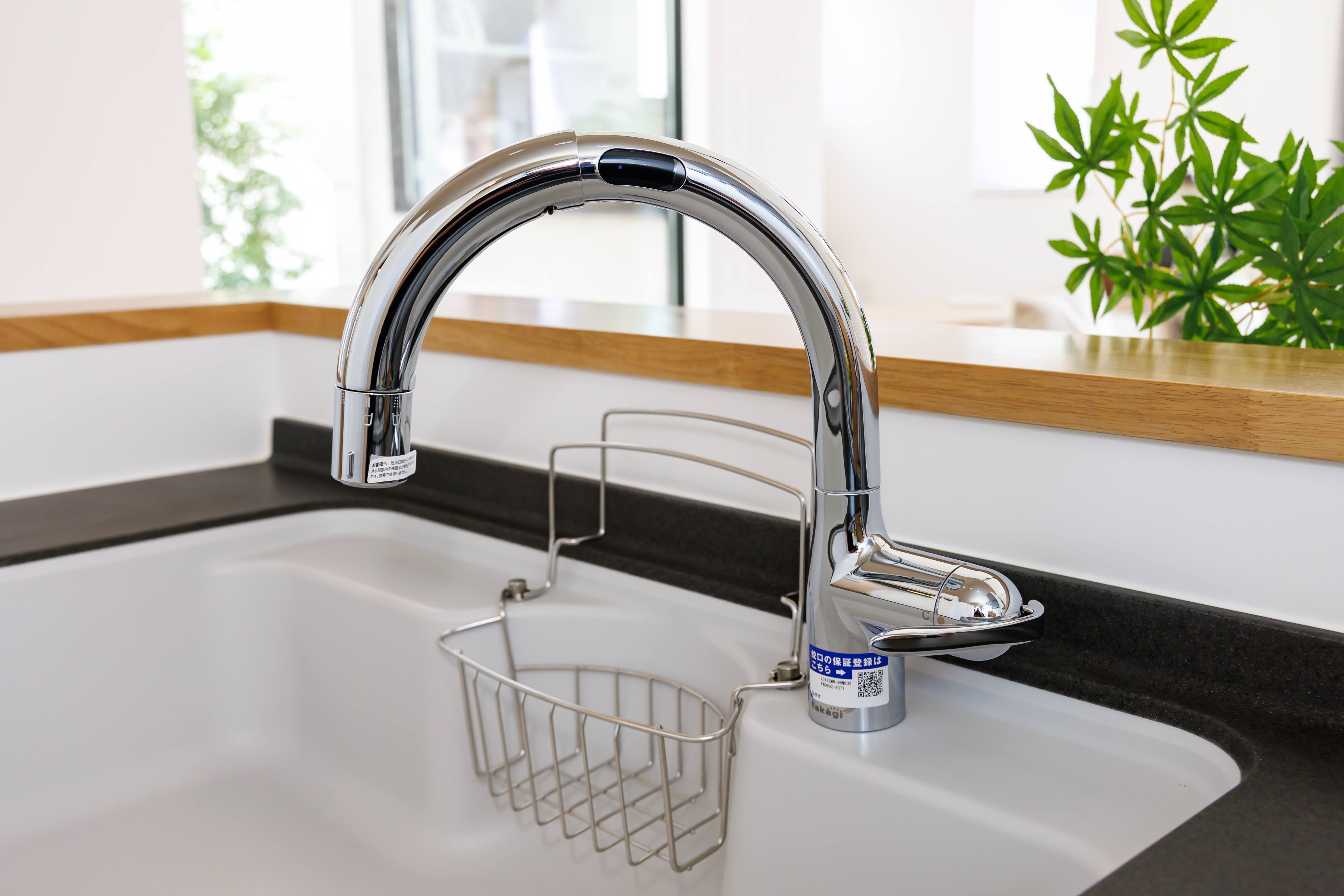 【タッチレス蛇口一体型浄水器】 【タッチレス蛇口一体型浄水器】